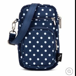 JuJuBe Navy Blue Mini Helix Crossbody